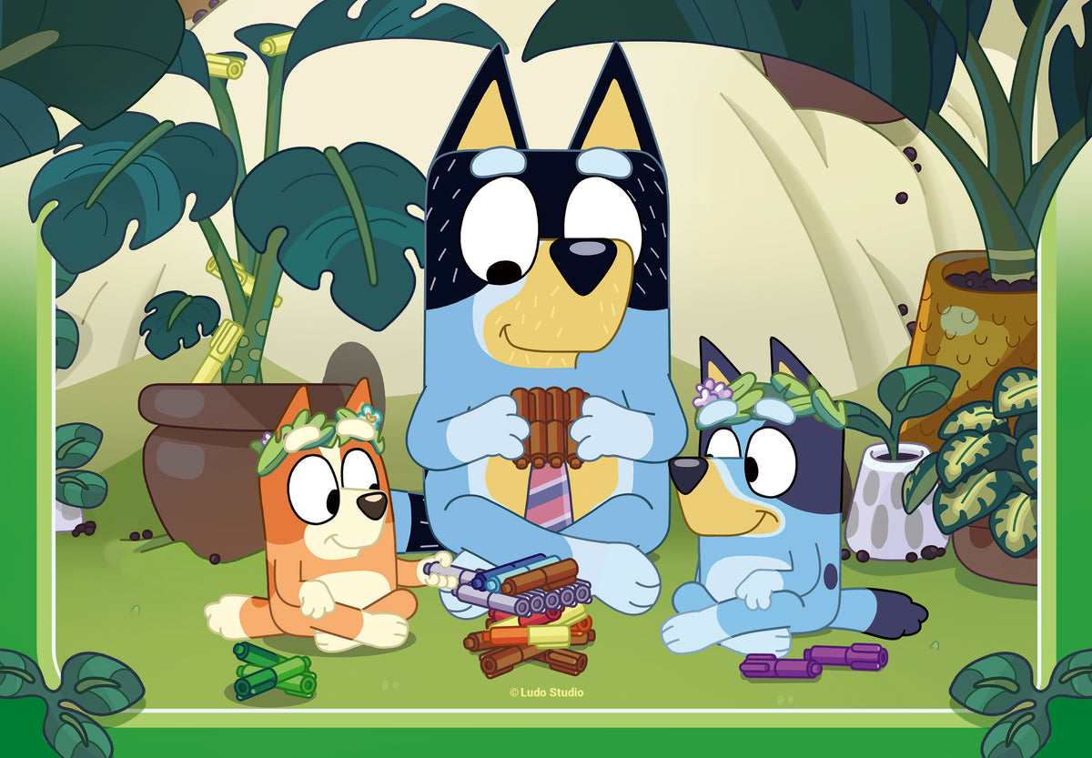 Ravensburger - Bluey Let's Do This! Puzzle 2x24pc