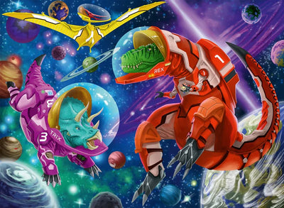 Ravensburger - 200Pc Space Dinosaurs Puzzle