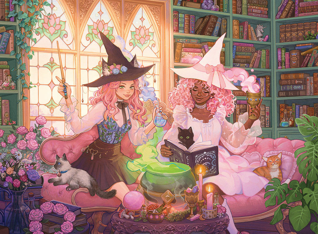 Ravensburger - Enchanting Library Puzzle 200pc