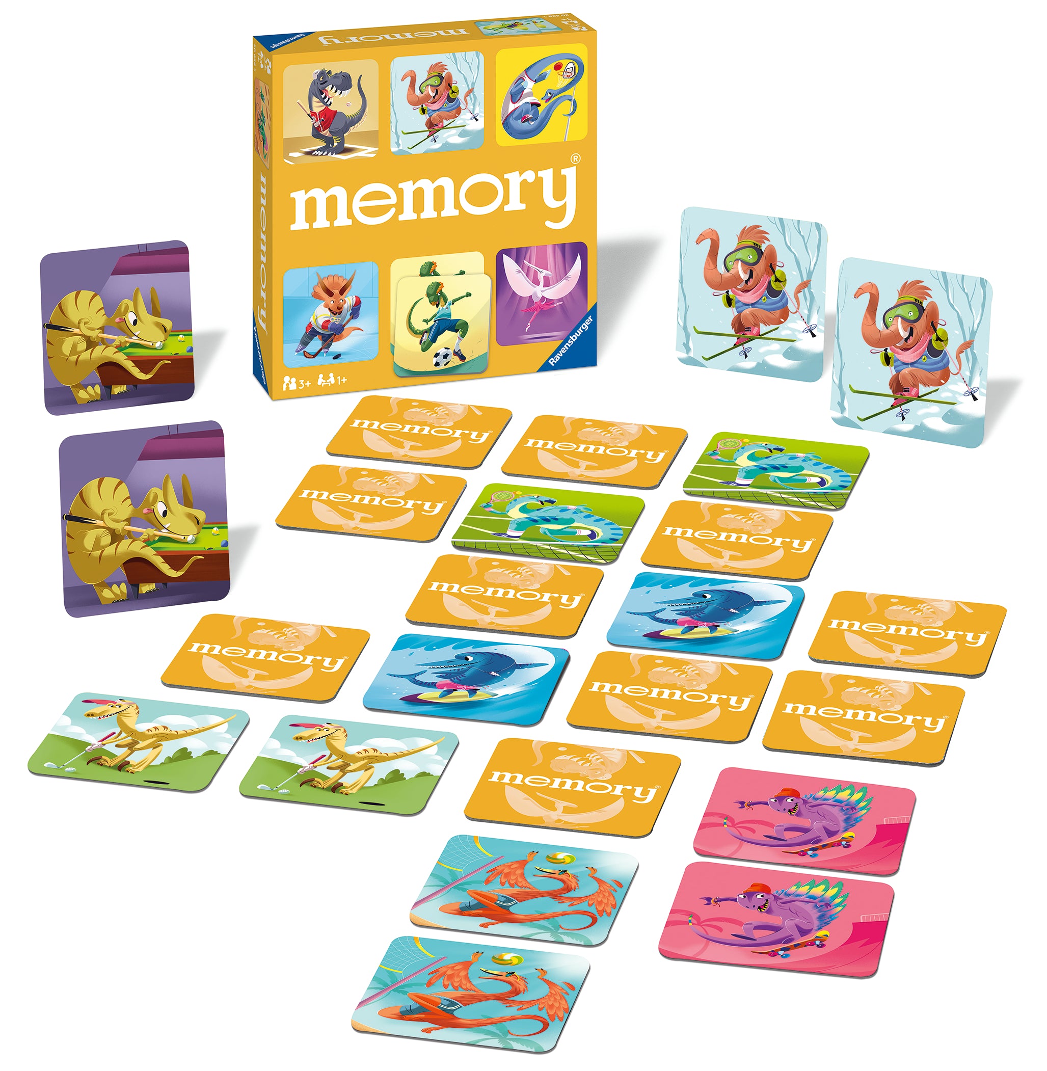 Ravensburger - Dinosaur Sports Memory