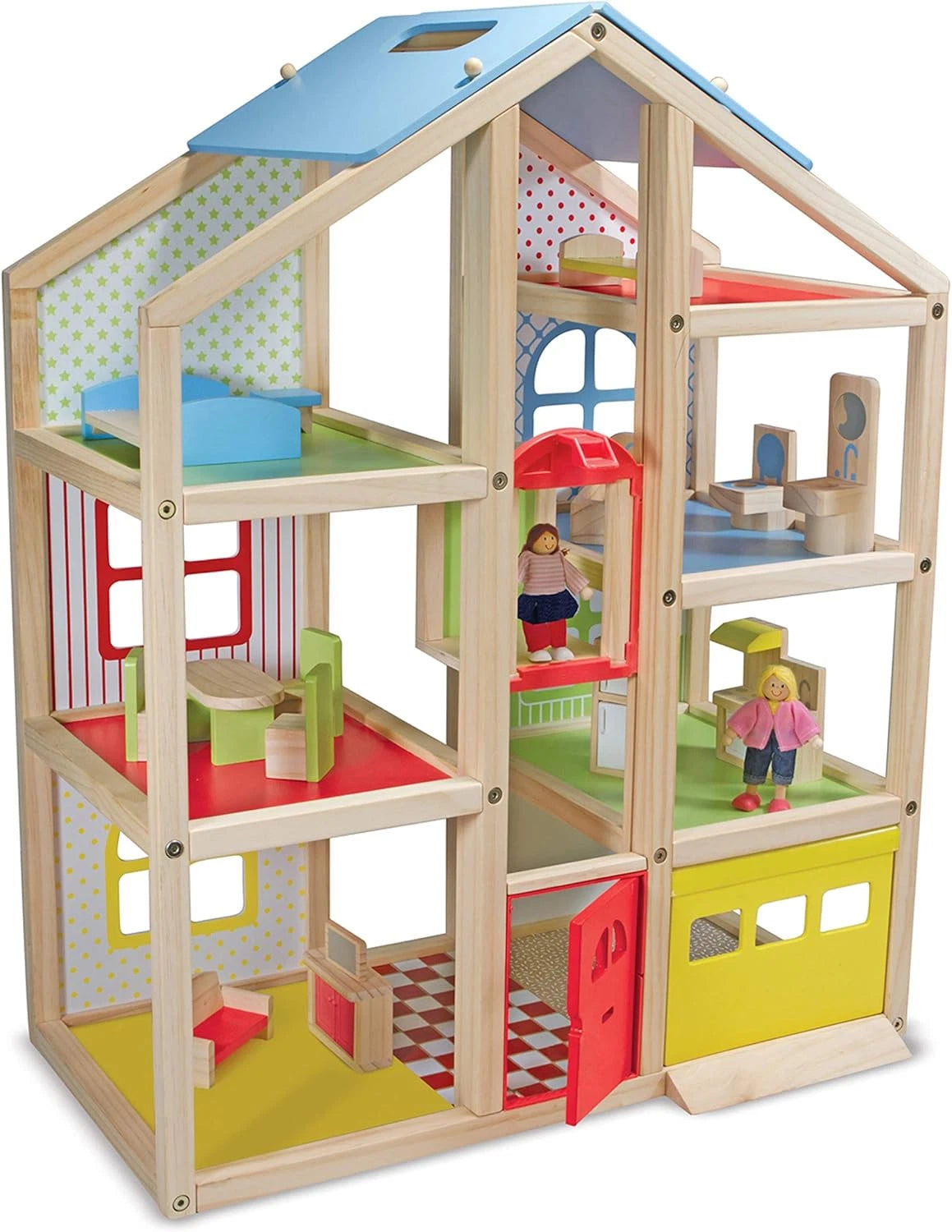 Melissa & Doug - Hi-Rise Dollhouse