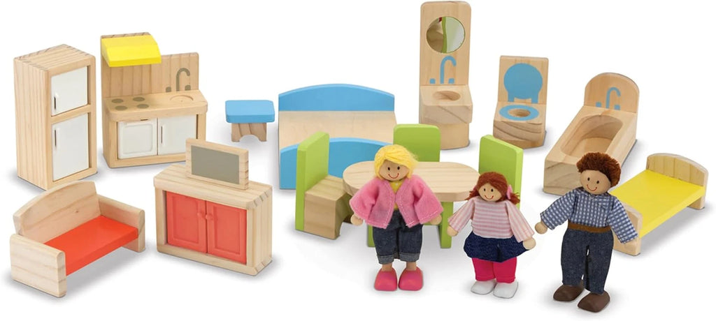 Melissa & Doug - Hi-Rise Dollhouse