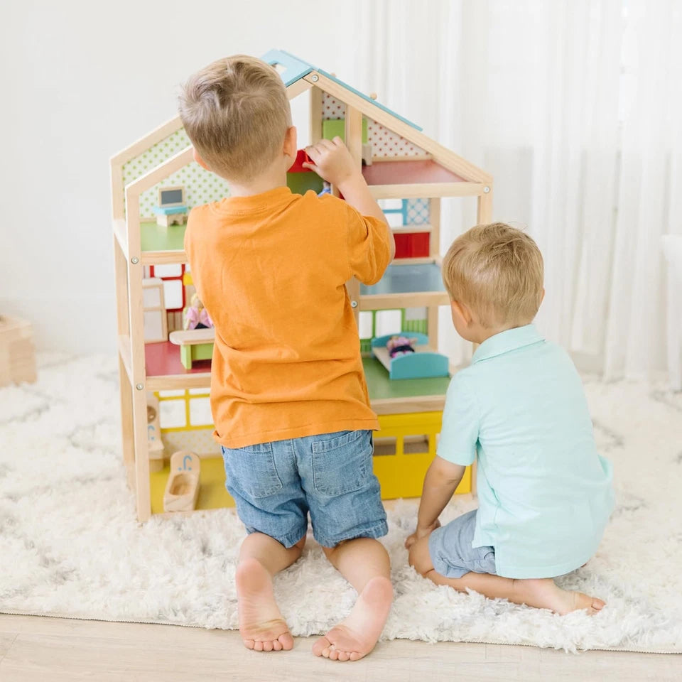 Melissa & Doug - Hi-Rise Dollhouse