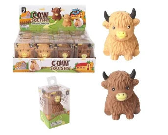 All Brands - Squishy Highland Cow asst
