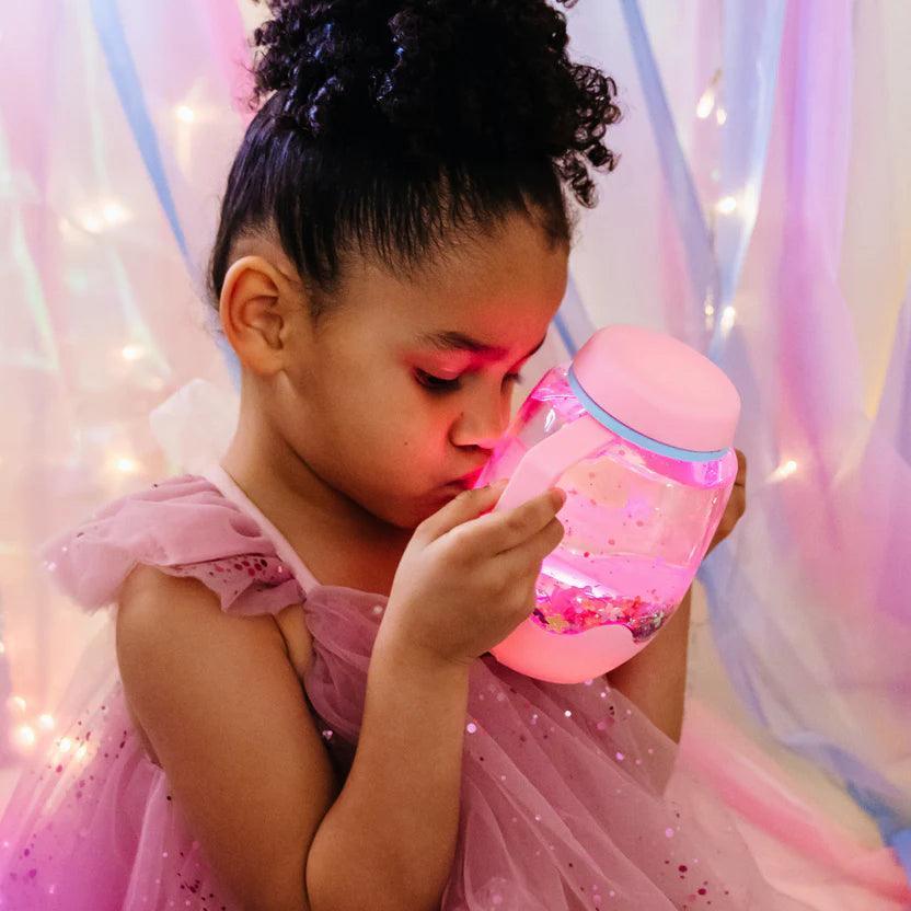 Jellystone - Sensory Jar Pink