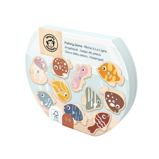 Speedy Monkey - Magnetic Fishing Game