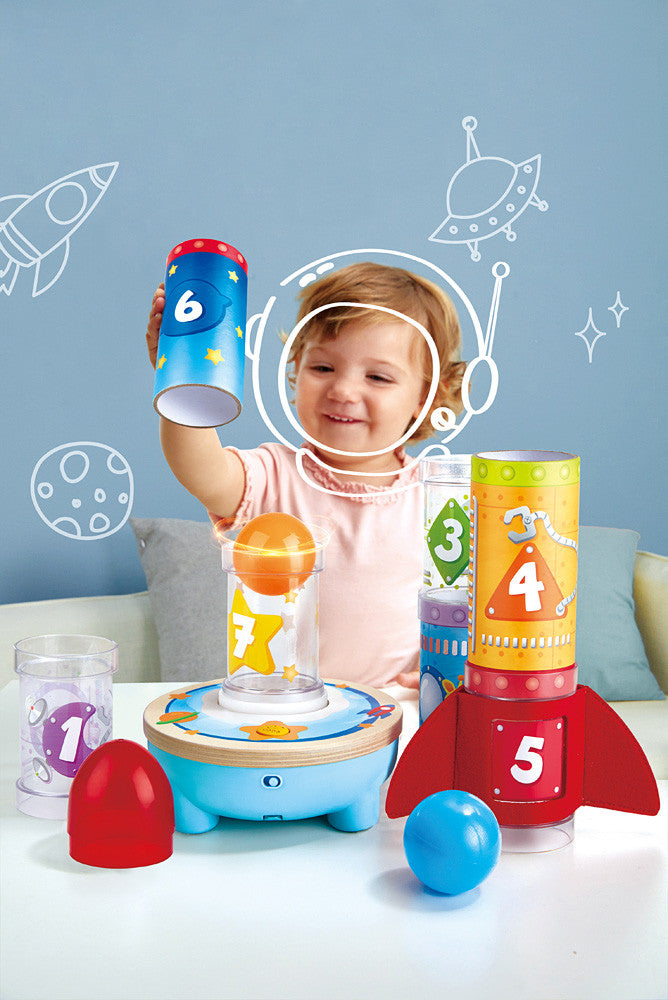Hape - Rocket Ball Air Stacker