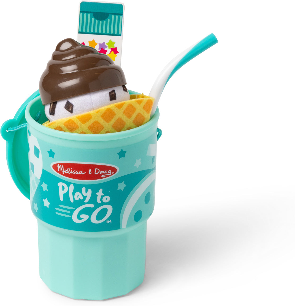 Melissa & Doug - Play to Go - Ice Cream Play Set