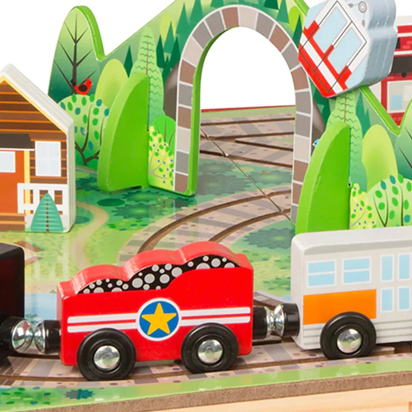 Melissa & Doug - Take-Along Railroad