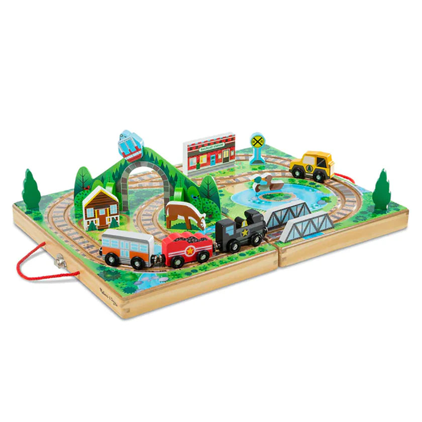 Melissa & Doug - Take-Along Railroad