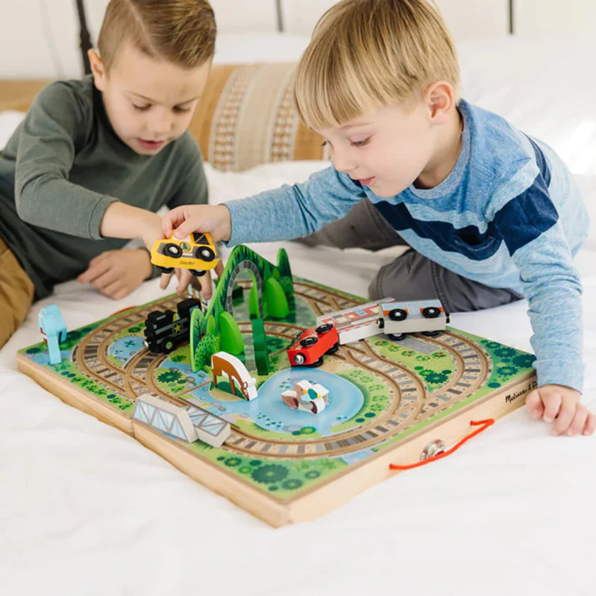 Melissa & Doug - Take-Along Railroad