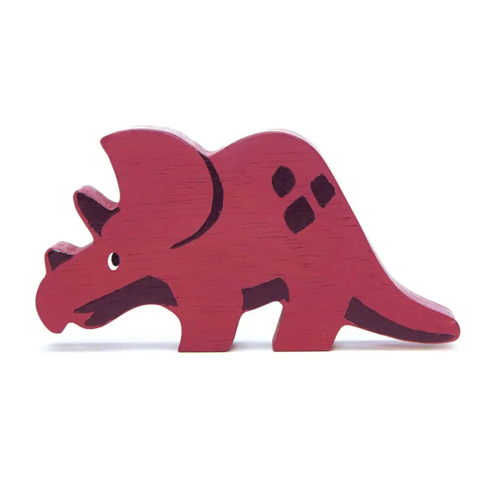 Tender Leaf Toys - Triceratops Dinosaur Wooden Animal