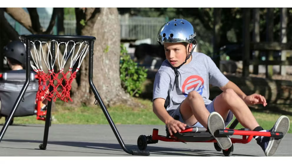 Ezy Roller - Hoops Red