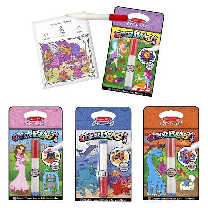 Melissa & Doug - ColourBlast - Dinosaurs - ON the GO Travel Activity Set