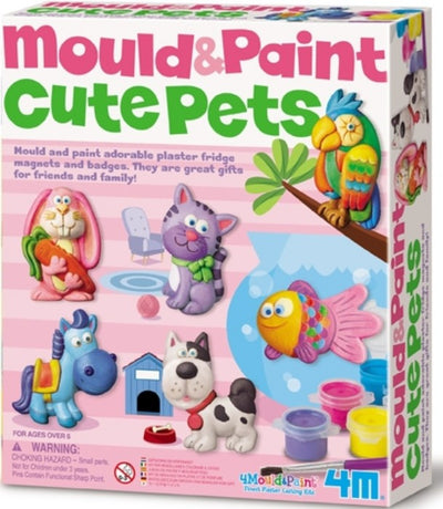 4M - Mould & Paint Cute Pets