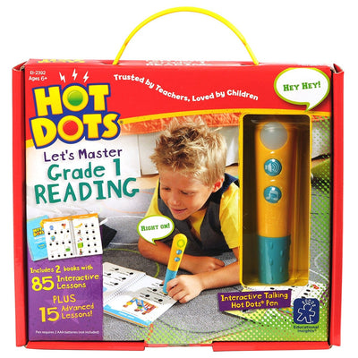 Educational Insights - Hot Dots - Lets Master Grade 1 Reading