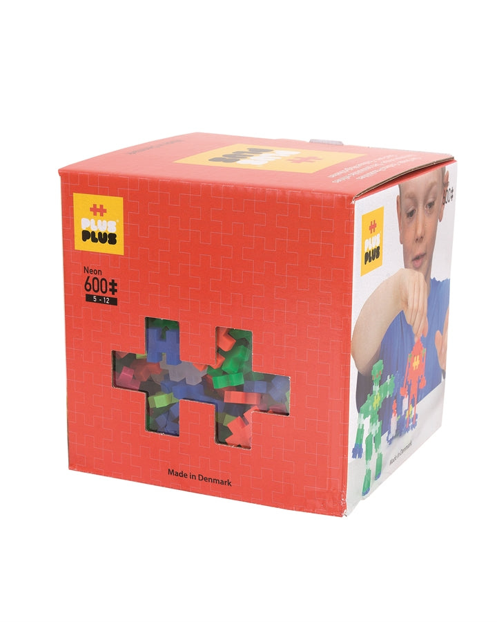 Plus Plus Puzzles - Neon Pack - 600 Pcs