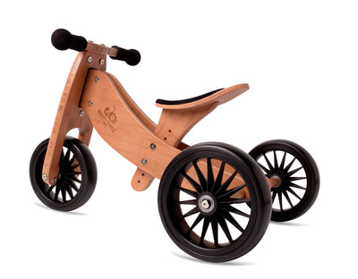 Kinderfeets - 2in1 Tiny Tot PLUS Trike/Bike - Bamboo