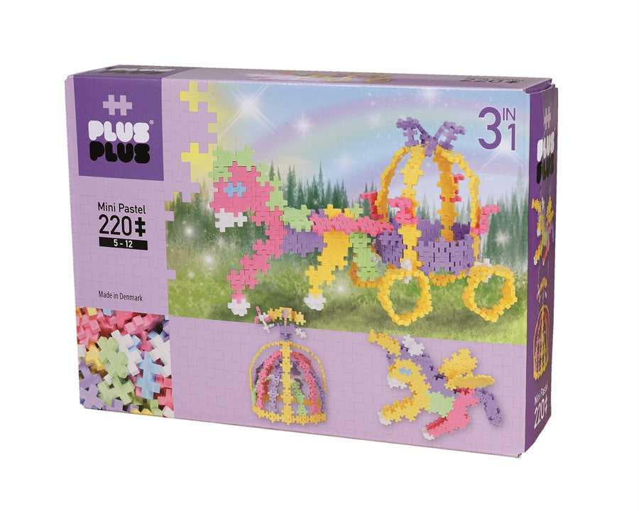 Plus Plus - Pastel 3 in 1 - Fairy Tale - 220 Pcs