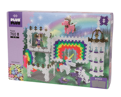 Plus Plus - Pastel - Rainbow Castle - 760 Pcs