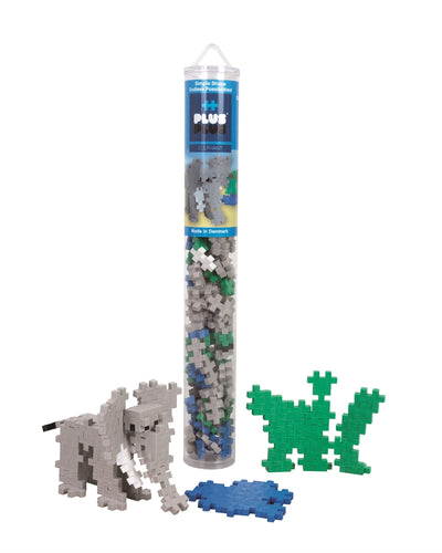 Plus Plus - Tube - Elephant - 100 Pcs
