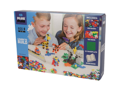 Plus Plus - Basic - Learn to Build - 600 Pcs