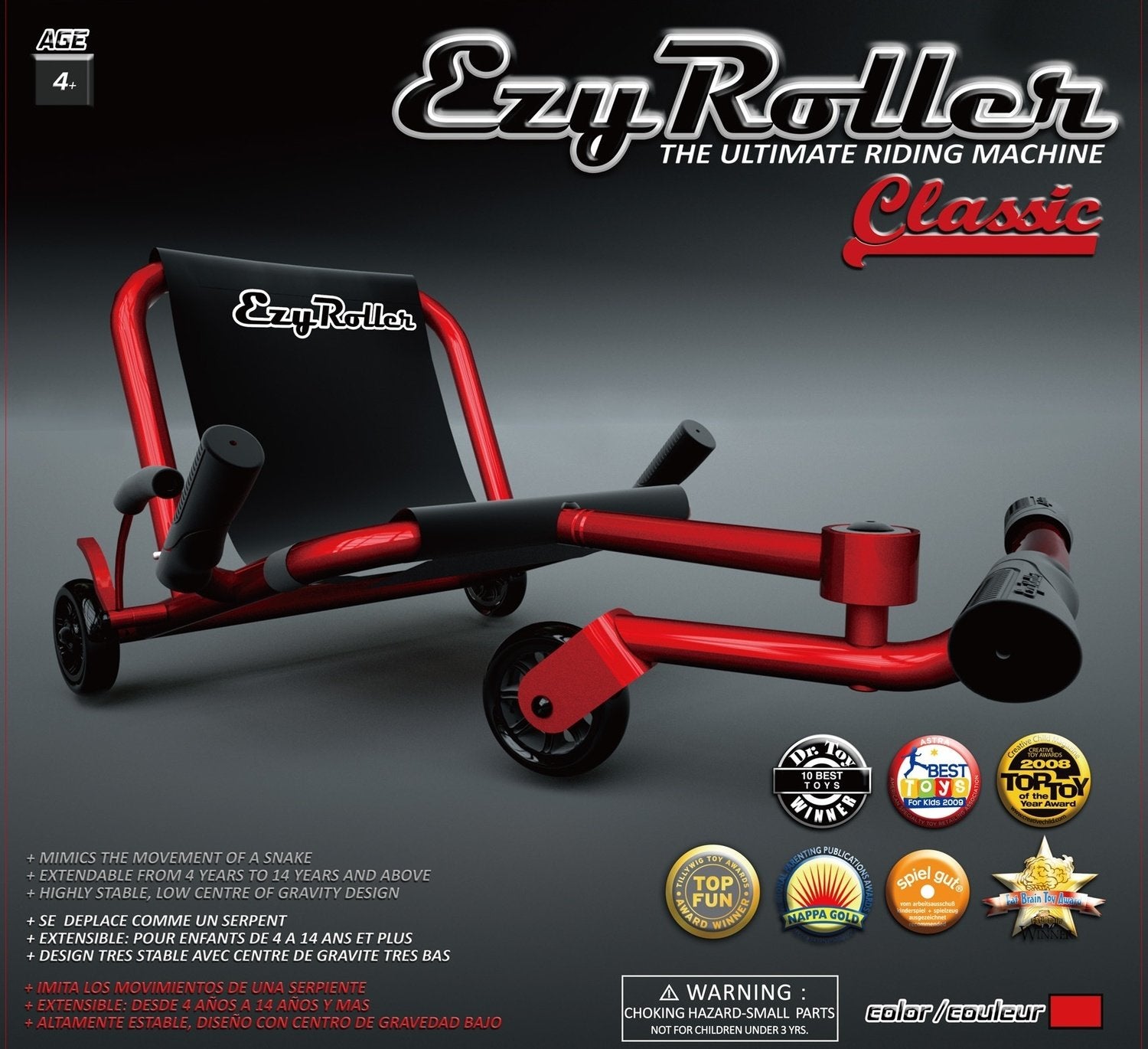 EzyRollers - Classic - Red