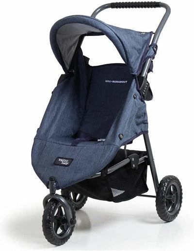 Valco - Mini Runabout Dolls Pram - Denim