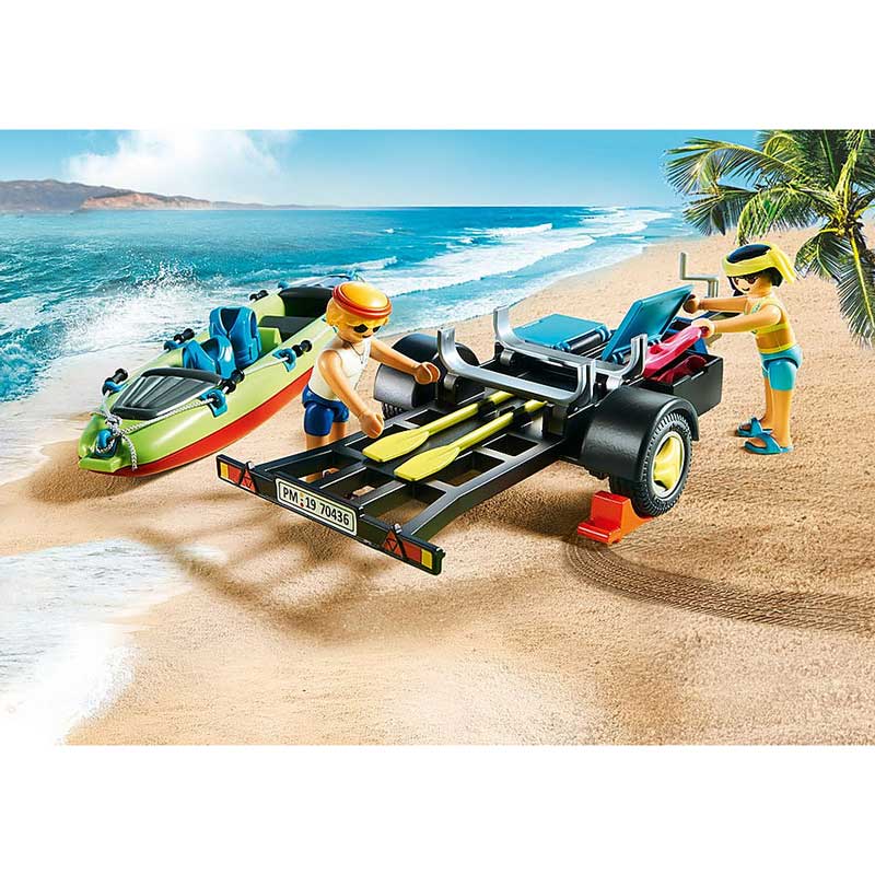 Playmobil - Beach Car With Canoe (70436)