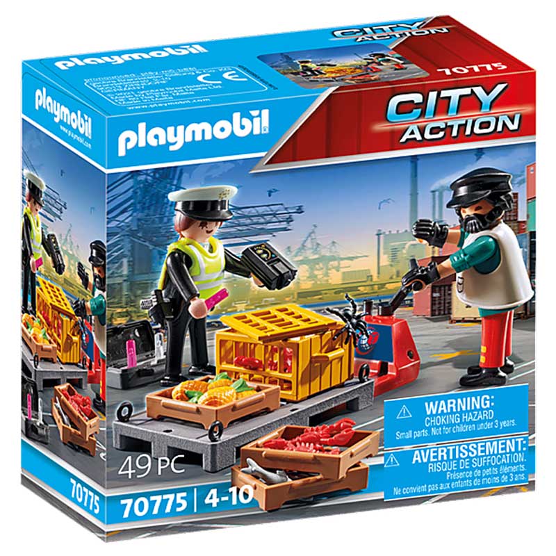 Playmobil - Cargo Customs Check (70775)