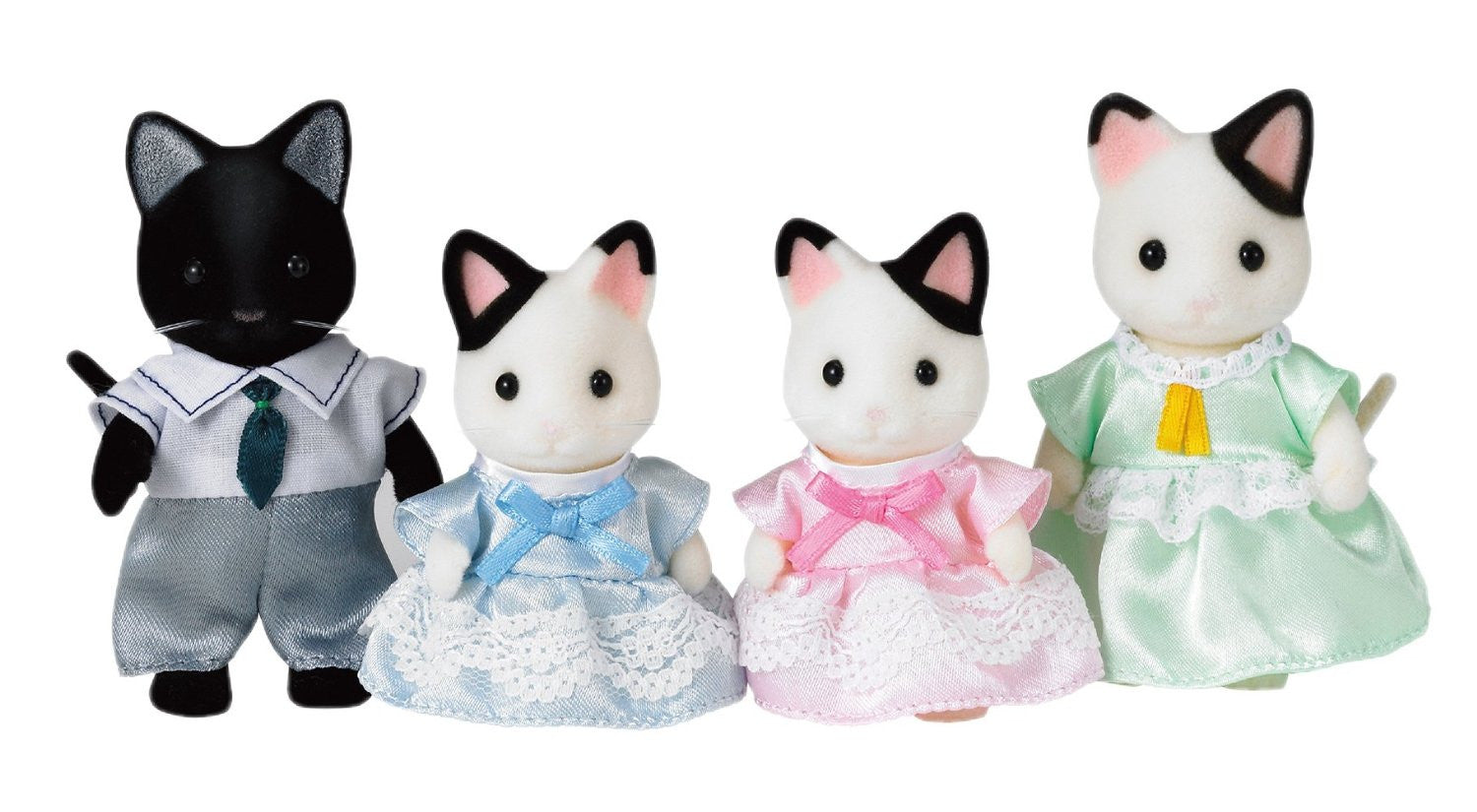 Sylvanian Families - Tuxedo Cat Family