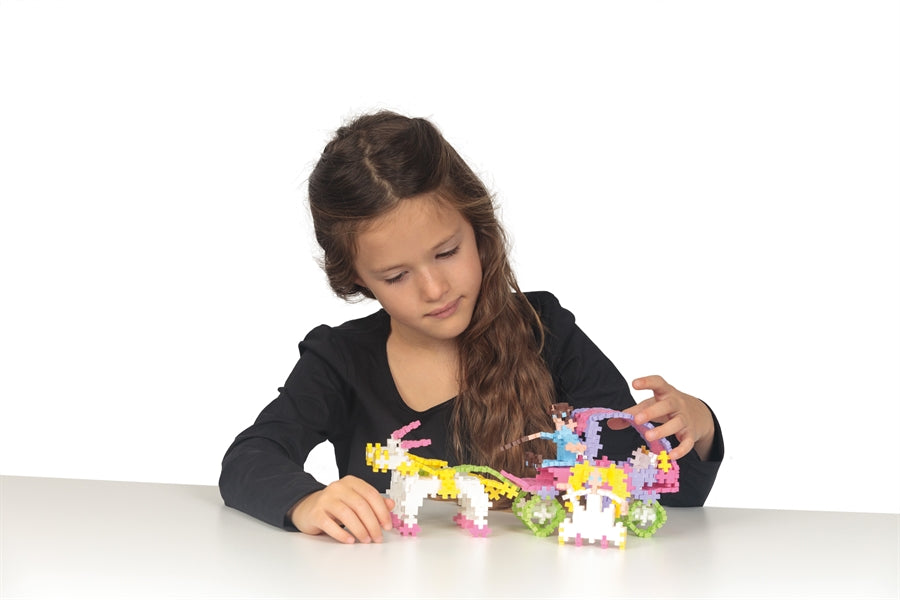 Plus Plus Puzzles - Pastel - 3 in 1 - Princess - 480 Pcs