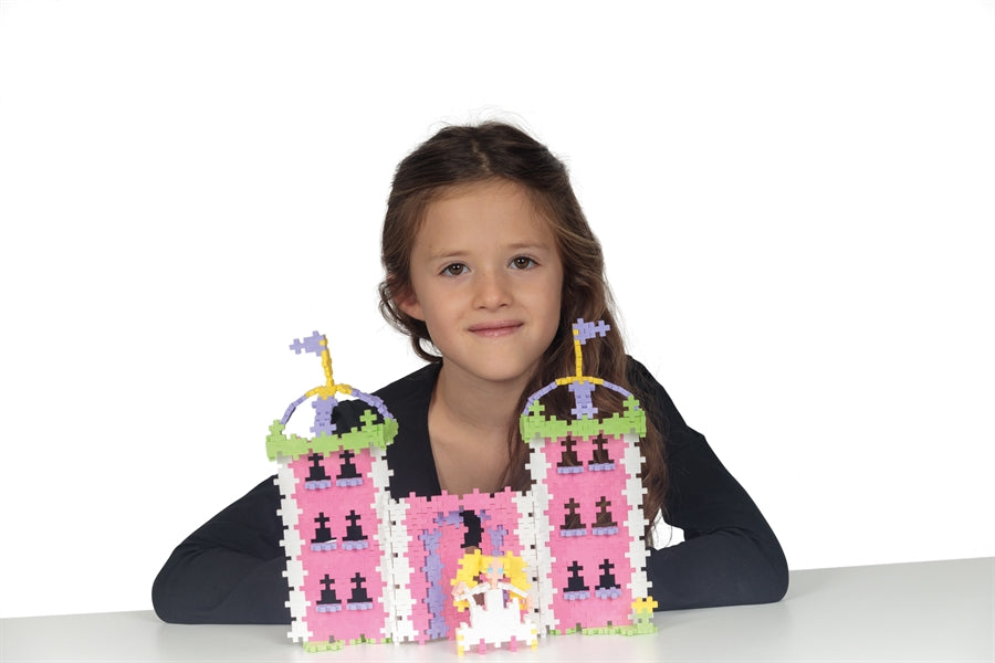 Plus Plus Puzzles - Pastel - 3 in 1 - Princess - 480 Pcs