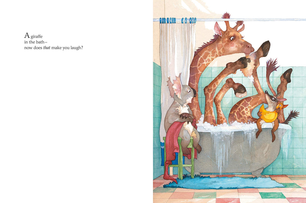 A Giraffe in the Bath  (Paper Back)
