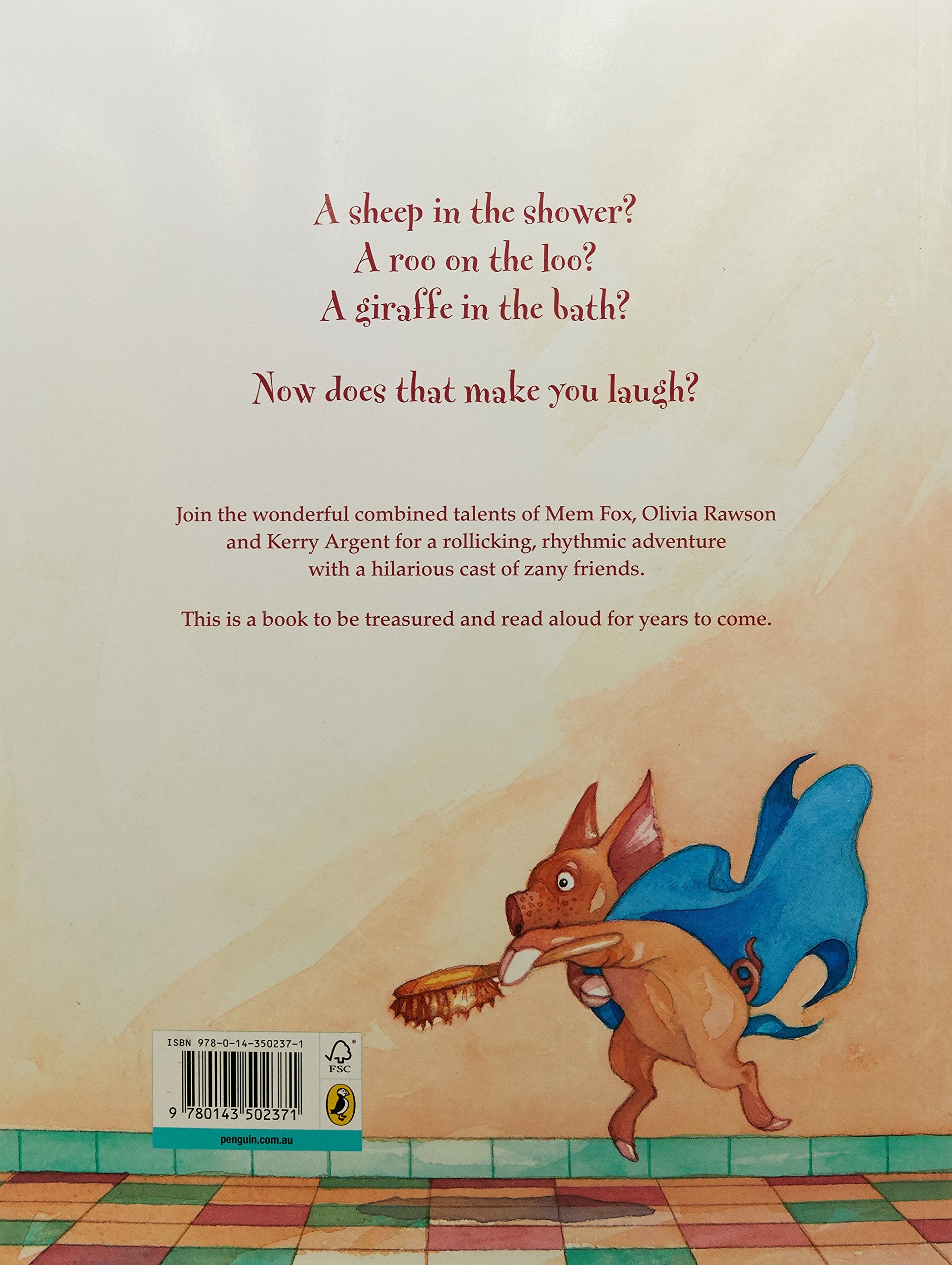 A Giraffe in the Bath  (Paper Back)