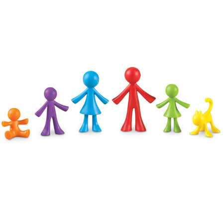 Learning Resources - All About Me Family Counters 72pcs