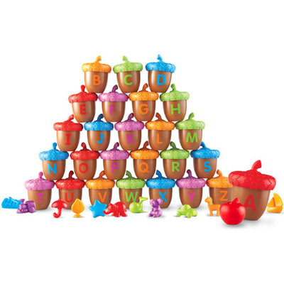 Learning Resources - Alphabet Acorns Activity Set