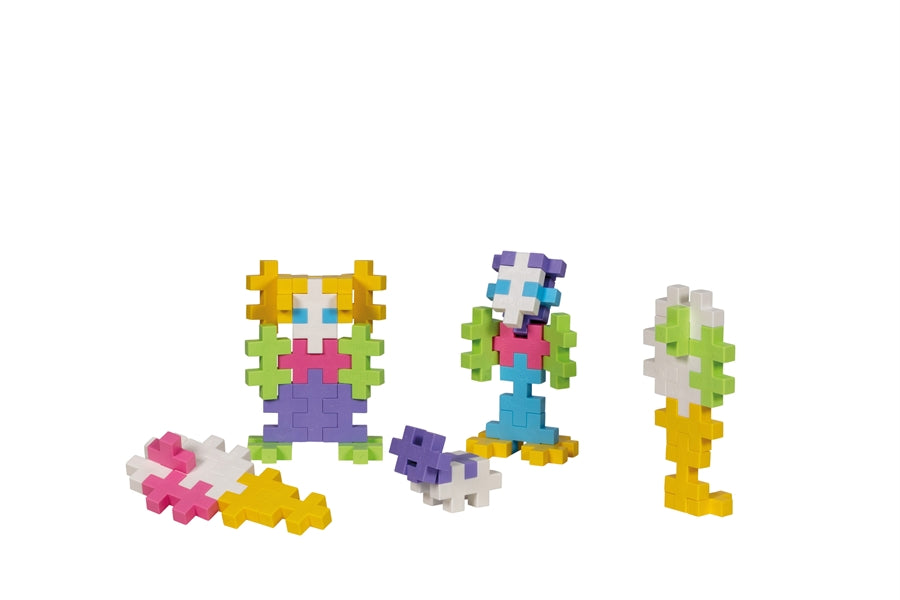 Plus Plus Puzzles - BIG - Pastel - Unicorn - 50 Pcs
