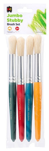Edvantage - Jumbo Stubby Brush Pack 4 Set