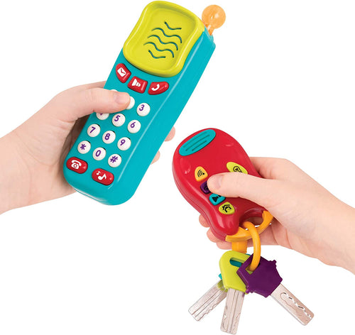Battat - Combo Light and Sound Phone & Keys Set