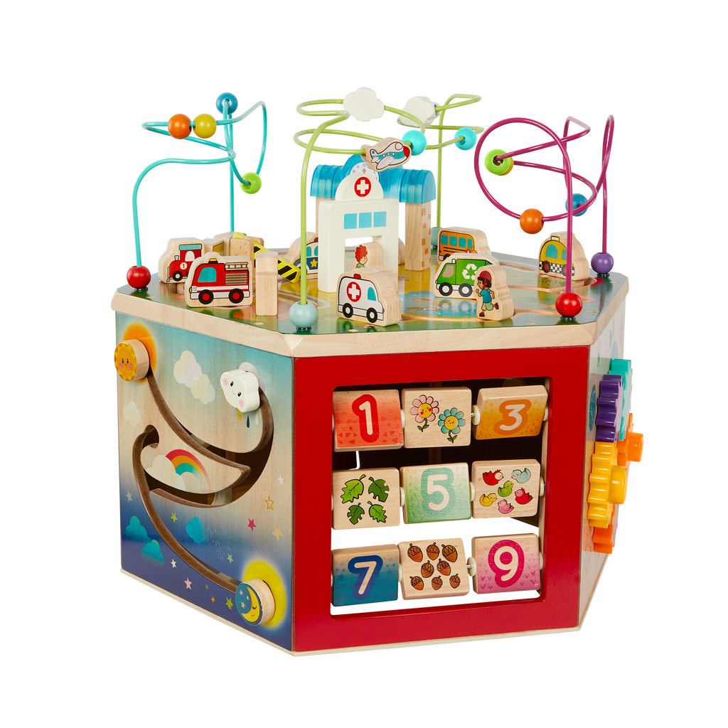 Battat - Wooden Activity Center Curio City