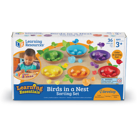 Learning Resources - Birds in a Nest Sorting Set