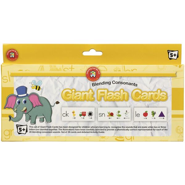 Edvantage - Blends Consonants Flash Cards