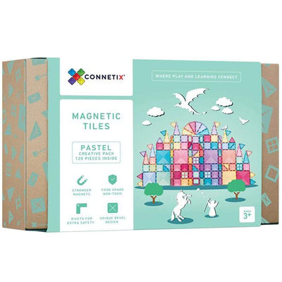 Connetix - Pastel Creative Pack - 120 Pieces