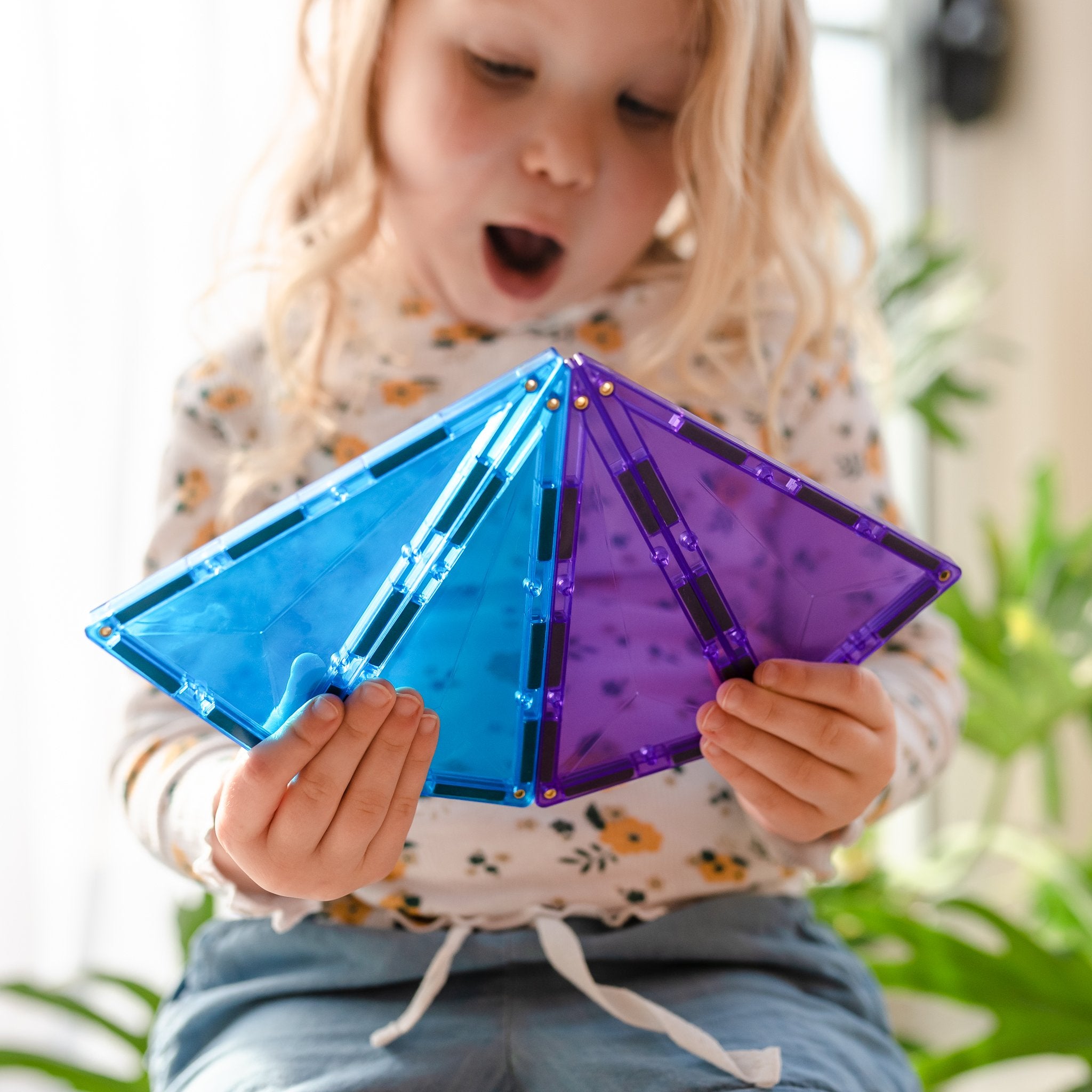 Connetix - Geometry Pack - Rainbow - 30 Pieces