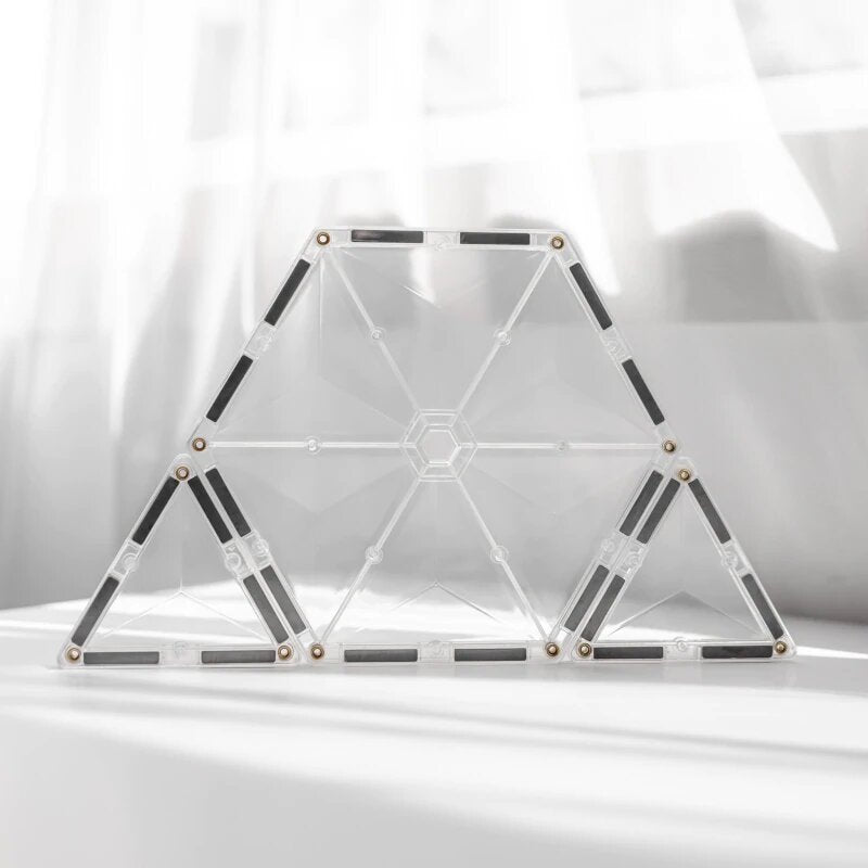 Connetix - Starter Pack - Clear - 34 Pieces