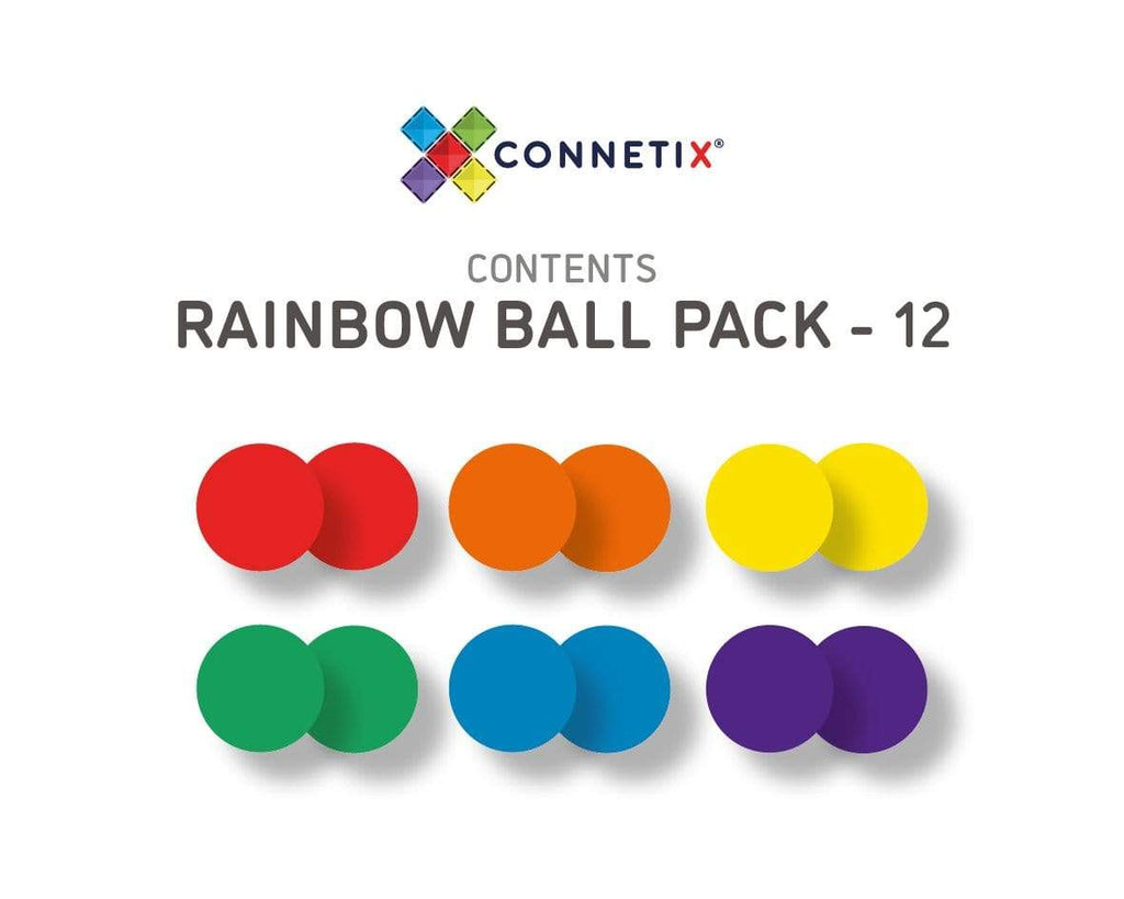 Connetix - Replacement Balls - Rainbow
