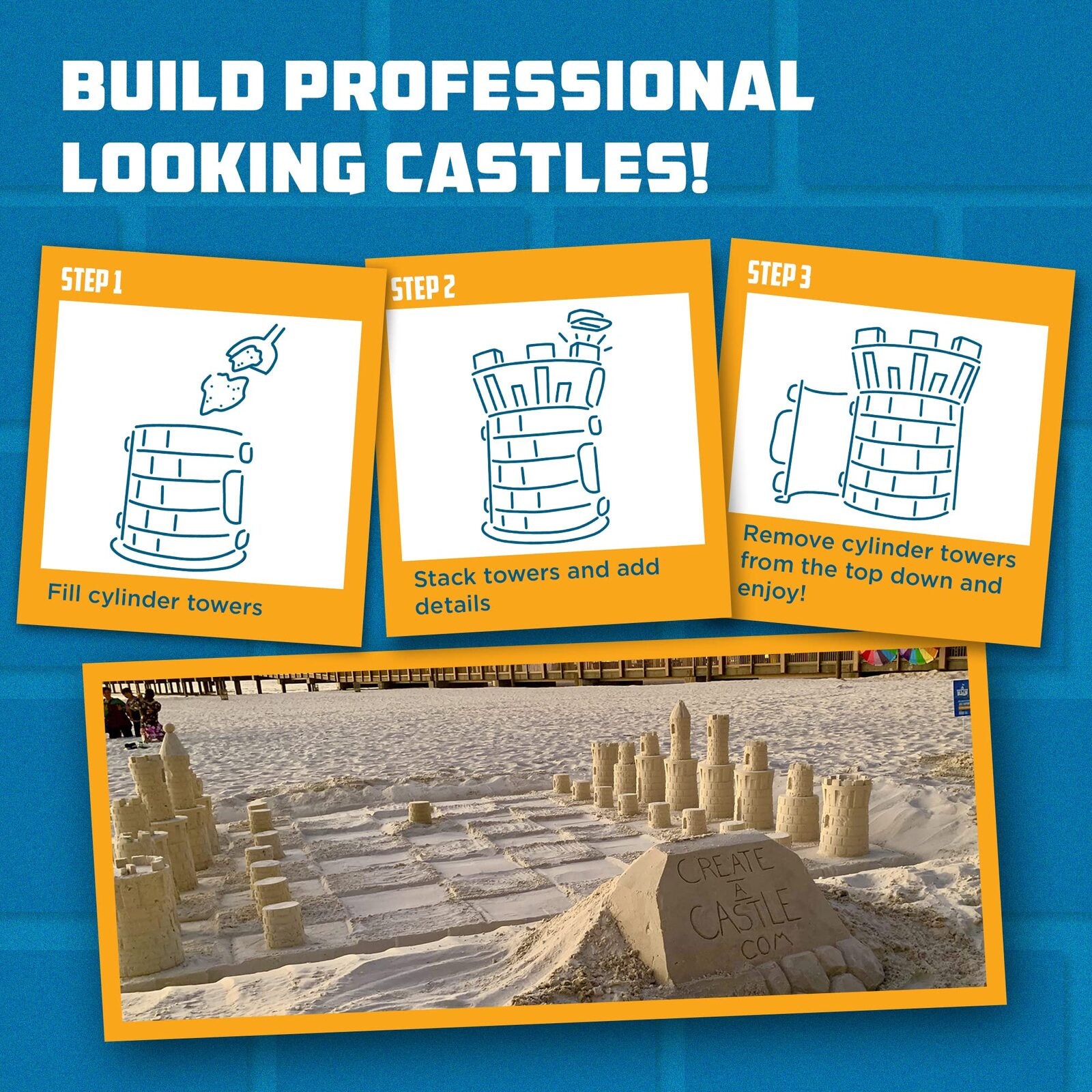 Create A Castle - Deluxe Tower Kit