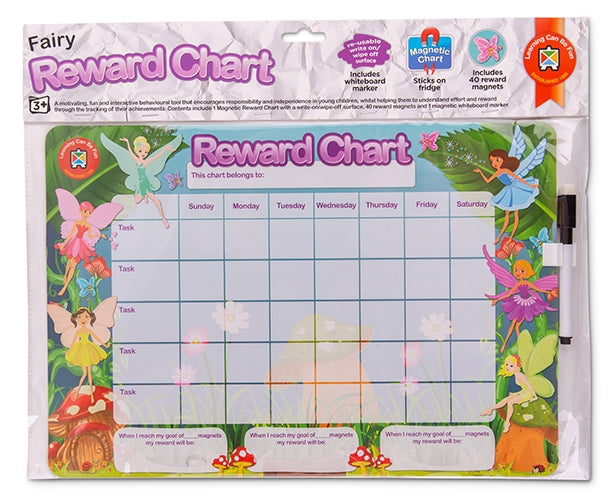 Edvantage - Magnetic Rewards Chart - Fairies