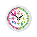 Easy Read - Wall Clock - To/Past - Rainbow